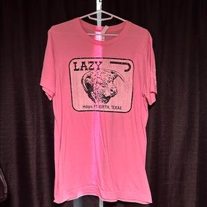Pink Graphic Short Sleeve Tee